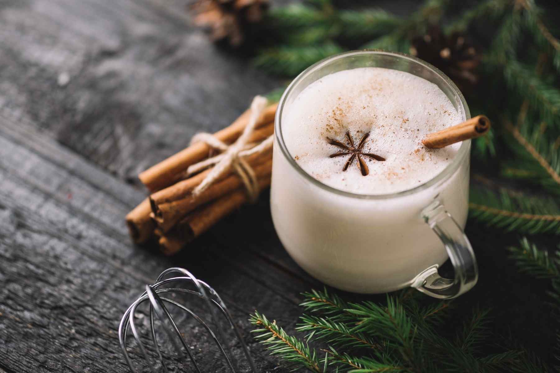 The Creamiest Christmas Cocktail — CBD Eggnog White Russian