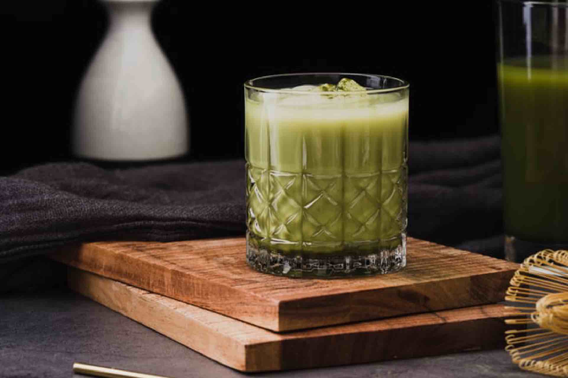 A Japanese Spin On The White Russian — Try Tribe's CBD Matcha 